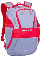 Рюкзак RivaCase 5225 Grey Red 20L 15.6" Backpack